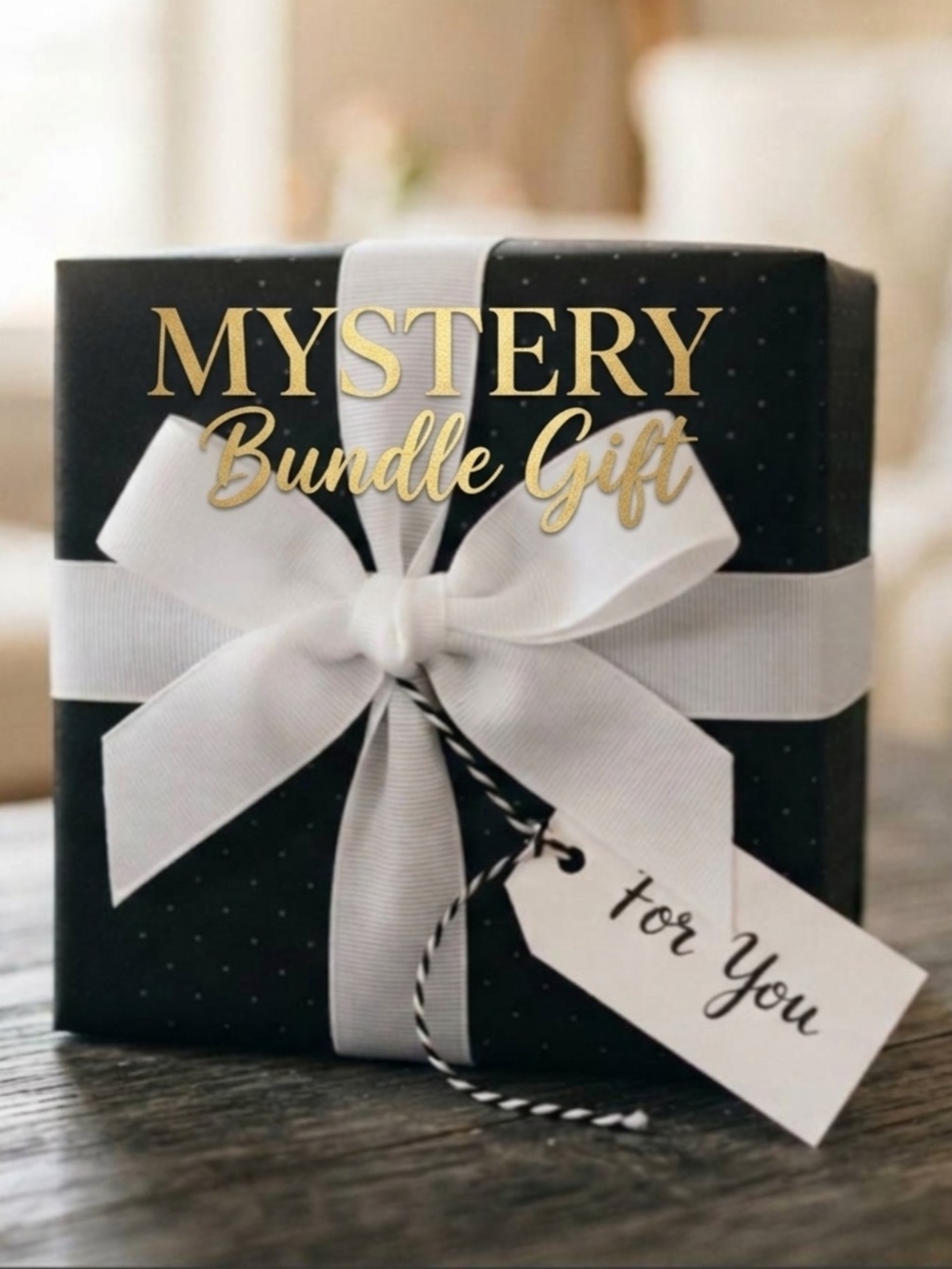 Mystery Bundle Gift Box with Black & White 8 items NWT
